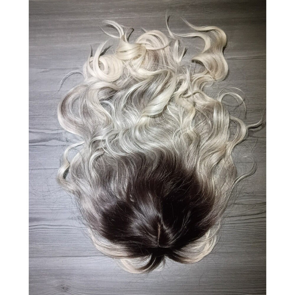 26in Brown to Blonde Wavy Wig – New Ombre Long Hairpiece – Never Worn